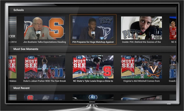 ACC Digital Network App Gets Quick Launch on Fire TV Using 1 Mainstream ...
